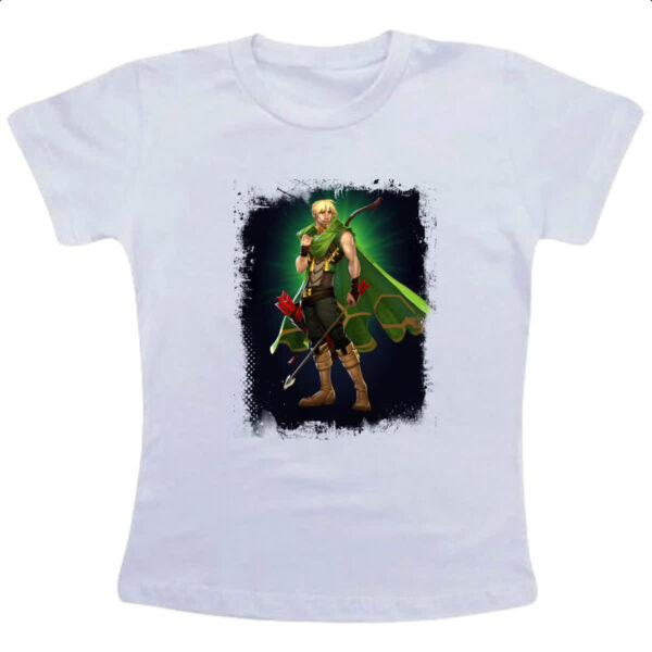 Camiseta Infanto Juvenil Empires and Puzzles Heroi Gregorion