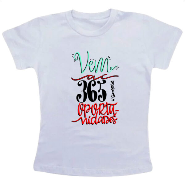 Camiseta Infanto Juvenil 365 oportunidade