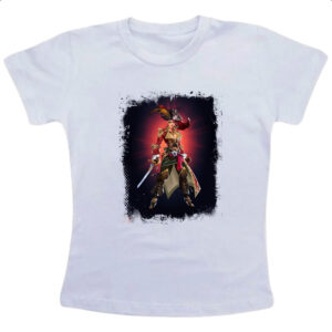 Camiseta Infanto Juvenil Empires and Puzzles Heroi Marjana Traje