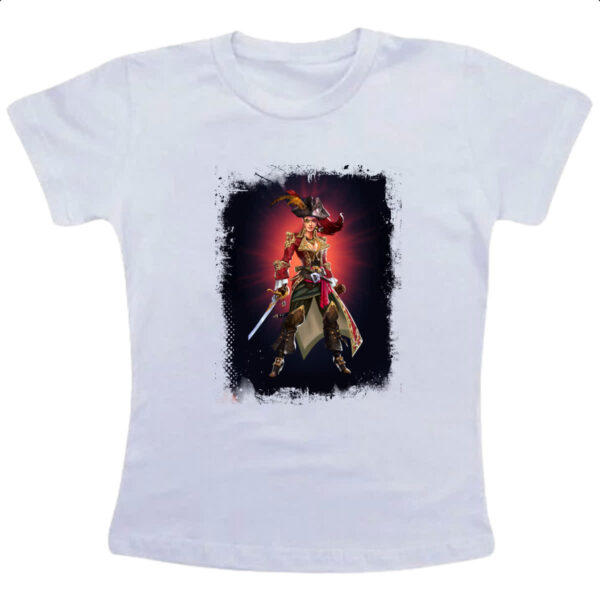 Camiseta Infanto Juvenil Empires and Puzzles Heroi Marjana Traje