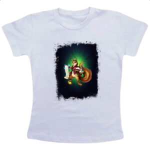 Camiseta Infanto Juvenil Empires and Puzzles Heroi Ratatoskr