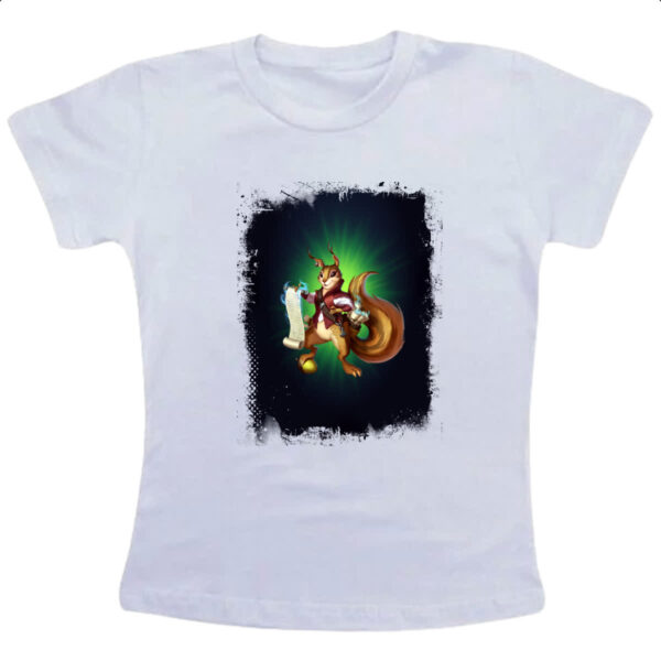 Camiseta Infanto Juvenil Empires and Puzzles Heroi Ratatoskr