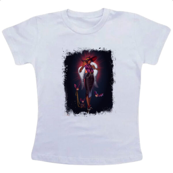 Camiseta Infanto Juvenil Empires and Puzzles Heroi Wanda Traje
