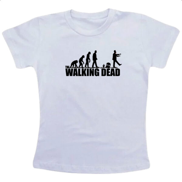 Camiseta Infanto Juvenil Evolucao The Walking Dead