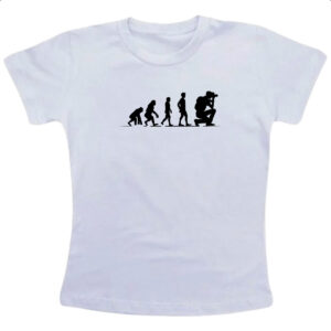 Camiseta Infanto Juvenil Evolucao fotogrago