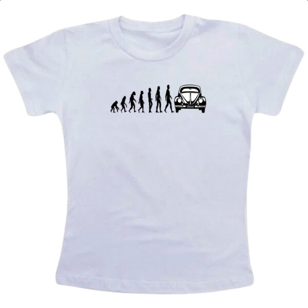 Camiseta Infanto Juvenil Evolucao fusca