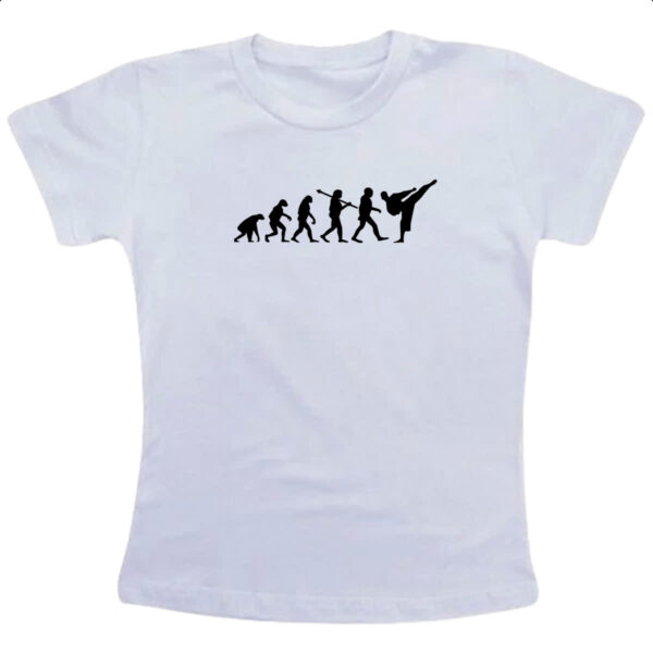 Camiseta Infanto Juvenil Evolucao karate