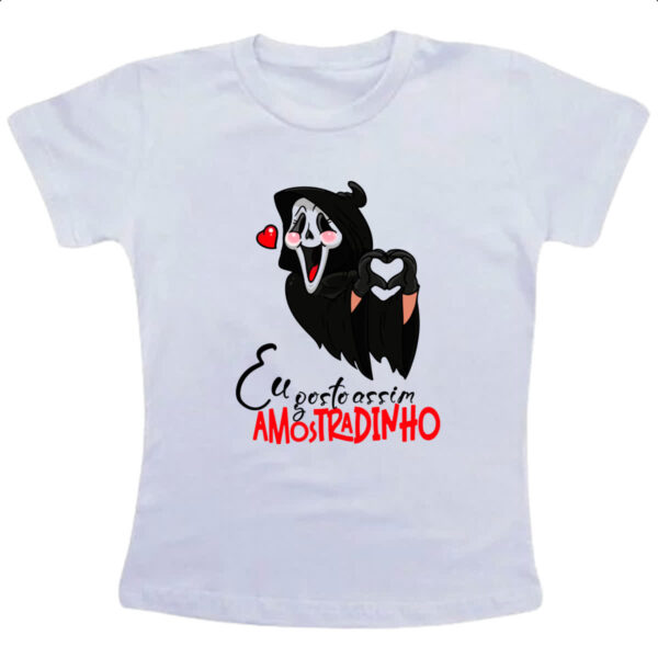 Camiseta Infanto Juvenil Amostradinho eu gosto assim