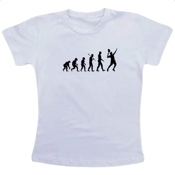 Camiseta Infanto Juvenil Evolucao tennis