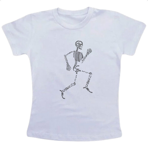 Camiseta Infanto Juvenil Esqueleto radiologia