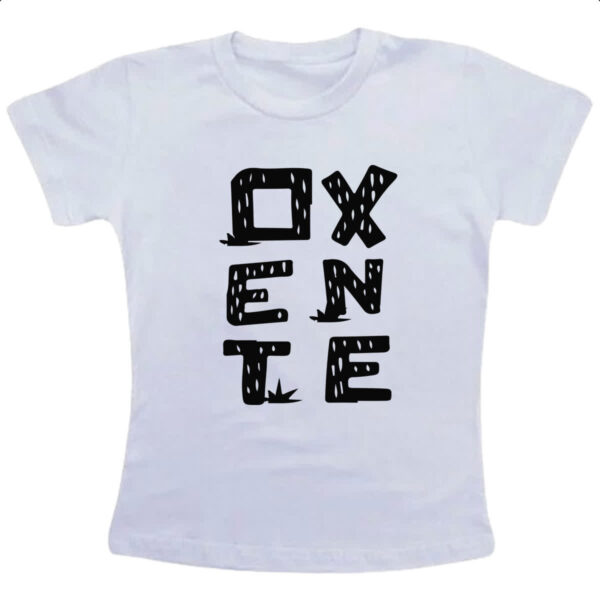 Camiseta Infanto Juvenil Eu amo meu oxente