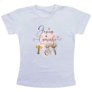 Camiseta Infanto Juvenil Jesus e o caminho