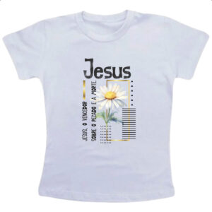 Camiseta Infanto Juvenil Jesus o vencedor