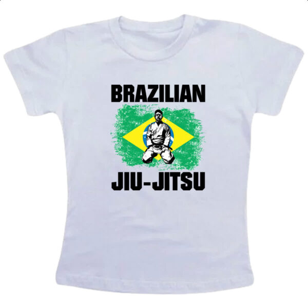 Camiseta Infanto Juvenil Jiu-Jitsu Brasil