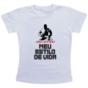 Camiseta Infanto Juvenil Jiu-Jitsu estilo de vida