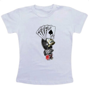 Camiseta Infanto Juvenil Jogos de Cassino