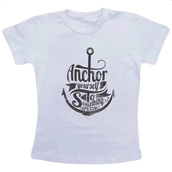 Camiseta Infanto Juvenil Anchor your self