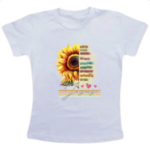 Camiseta Infanto Juvenil Fe poder invisivel