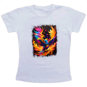 Camiseta Infanto Juvenil Fenix Mitologica