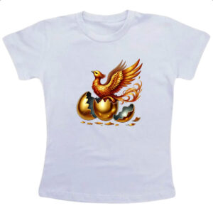 Camiseta Infanto Juvenil Fenix nascendo