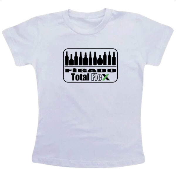 Camiseta Infanto Juvenil Figado total flex