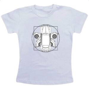 Camiseta Infanto Juvenil Fusca Vitruviano Da Vinci