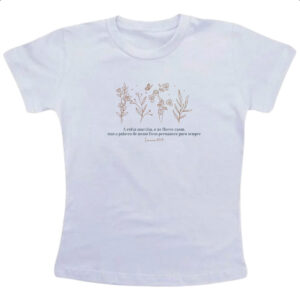 Camiseta Infanto Juvenil Gospel Isaias 40.8