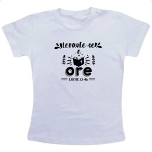 Camiseta Infanto Juvenil Gospel Lucas 22.46