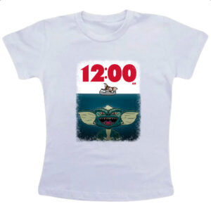 Camiseta Infanto Juvenil Gremlins parodia tubarao