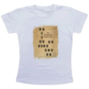 Camiseta Infanto Juvenil Grimm Burkhardt Family Tree