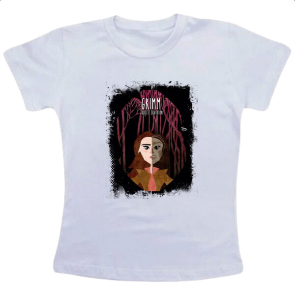 Camiseta Infanto Juvenil Grimm Juliette Silverton Arte