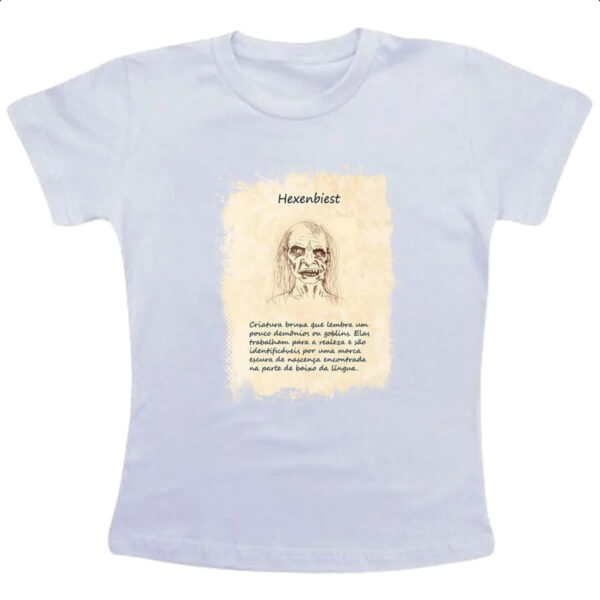 Camiseta Infanto Juvenil Grimm Livro Hexenbiest