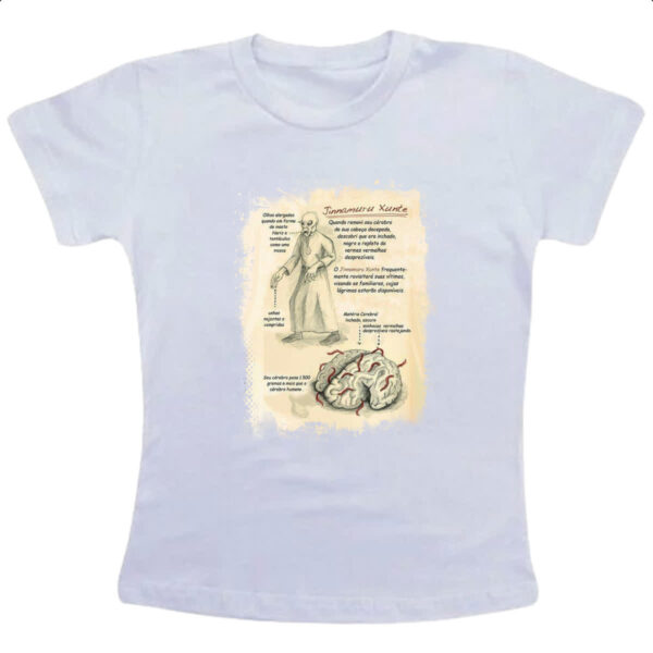 Camiseta Infanto Juvenil Grimm Livro Jinnamuru Xunte
