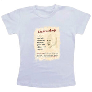 Camiseta Infanto Juvenil Grimm Livro Lausenchlange
