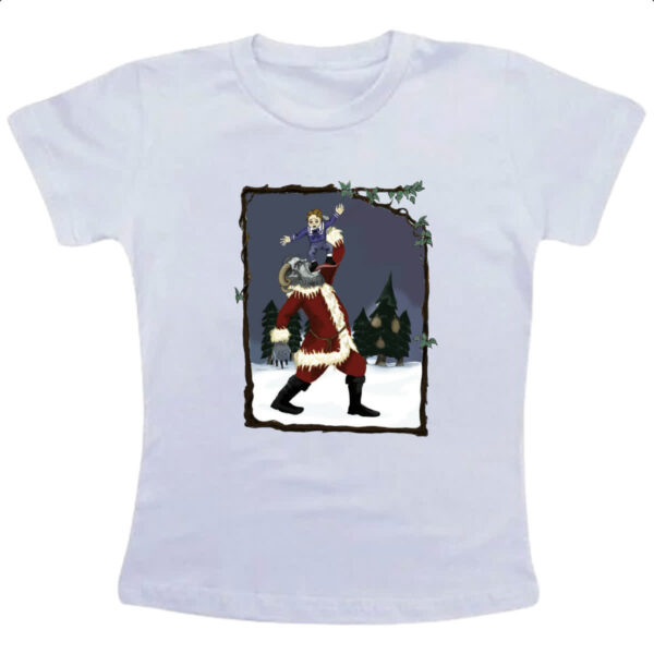 Camiseta Infanto Juvenil Grimm Monroe Book Krampus