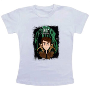 Camiseta Infanto Juvenil Grimm Nick Burkhardt Arte
