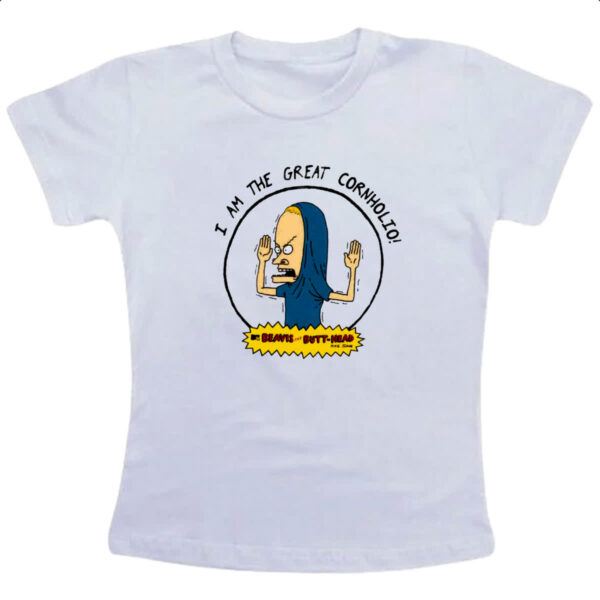 Camiseta Infanto Juvenil I am the great cornholio