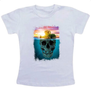 Camiseta Infanto Juvenil Ilha da caveira 2