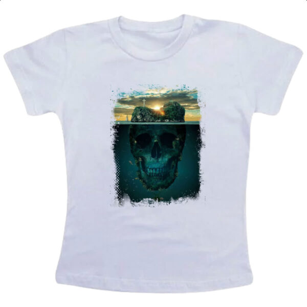 Camiseta Infanto Juvenil Ilha da caveira 6