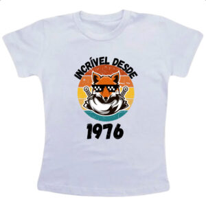 Camiseta Infanto Juvenil Incrivel desde 1976