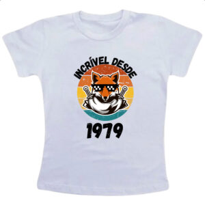 Camiseta Infanto Juvenil Incrivel desde 1979