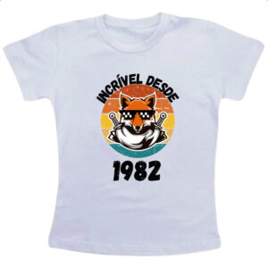 Camiseta Infanto Juvenil Incrivel desde 1982