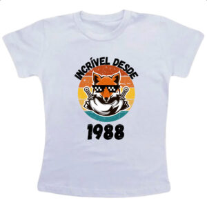 Camiseta Infanto Juvenil Incrivel desde 1988