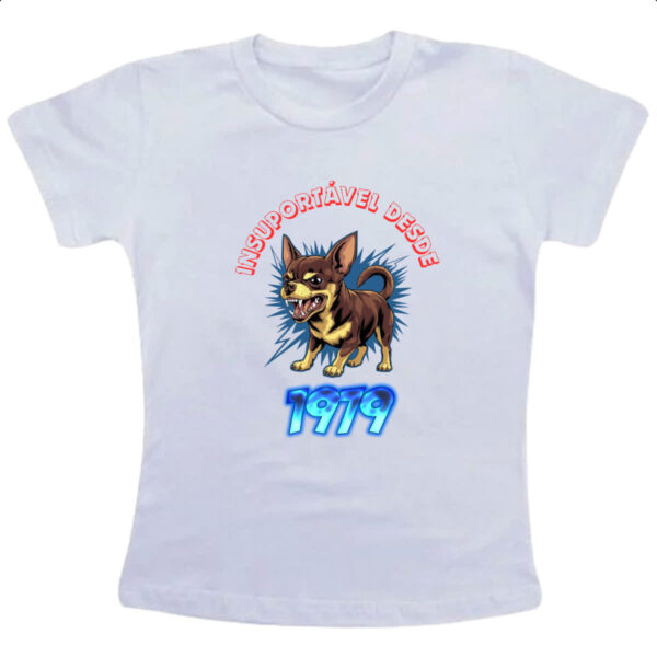 Camiseta Infanto Juvenil Insuportavel desde 1979