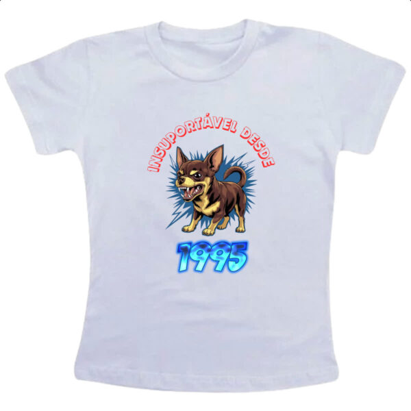 Camiseta Infanto Juvenil Insuportavel desde 1995