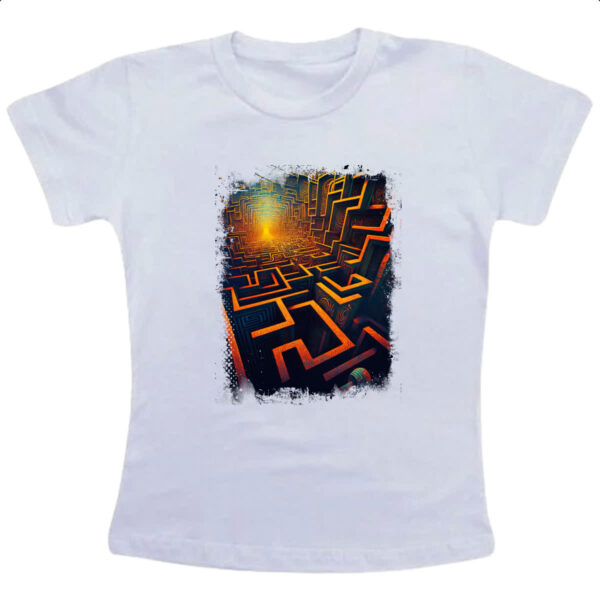 Camiseta Infanto Juvenil Labirinto dos sonhos 2