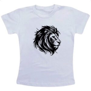 Camiseta Infanto Juvenil Leao de Juda Linear