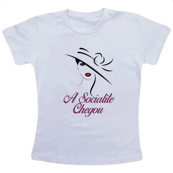 Camiseta Infanto Juvenil A Socialite chegou