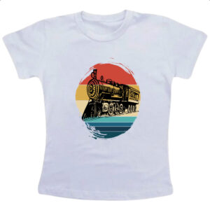 Camiseta Infanto Juvenil Locomotiva Sunset