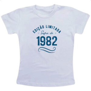 Camiseta Infanto Juvenil Ano de safra 1982